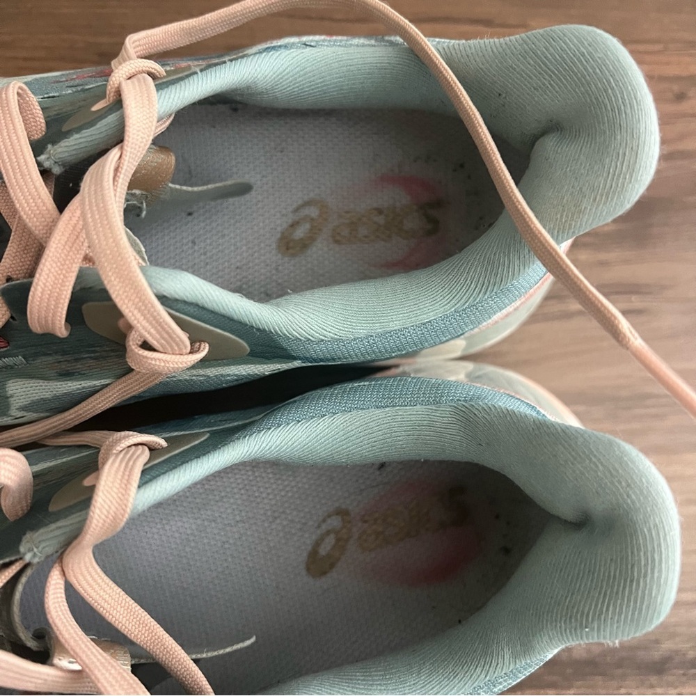 ASICS Noosa Tri 15 running shoes Avant Garde - Pure Aqua Size 9.5 - Picture 9 of 10